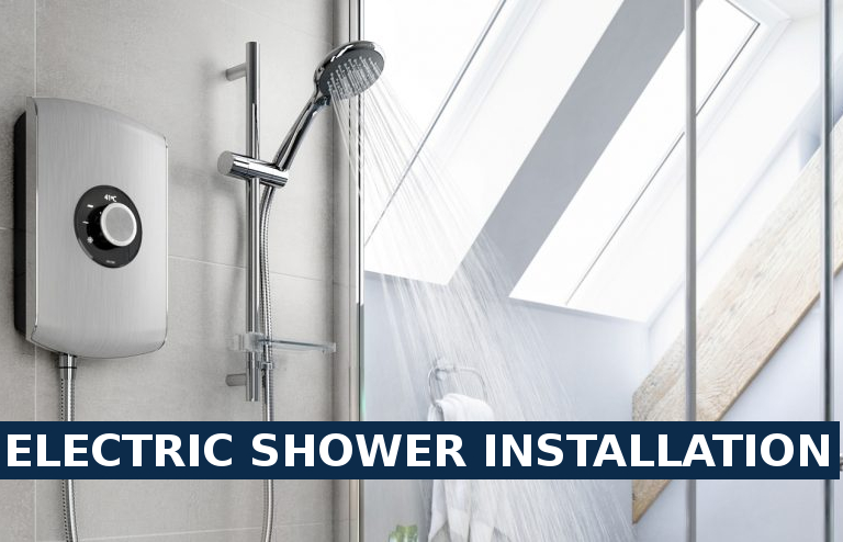 Electric shower installation Esher
